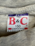 Vintage B&C Shirt 90s "Seehundstation Friedrichskoog e.V." Grau L