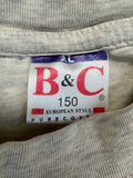 Vintage B&C Shirt 90s "Seehundstation Friedrichskoog e.V." Grau L