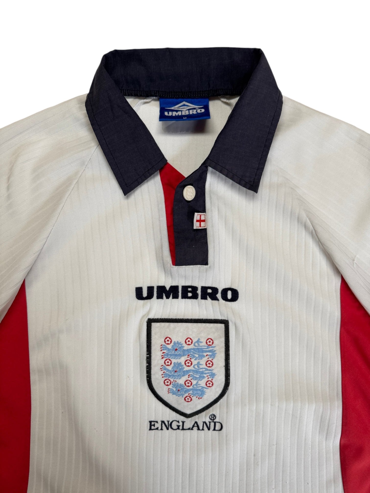 1997/99 Umbro Trikot England Weiß M - RareRags