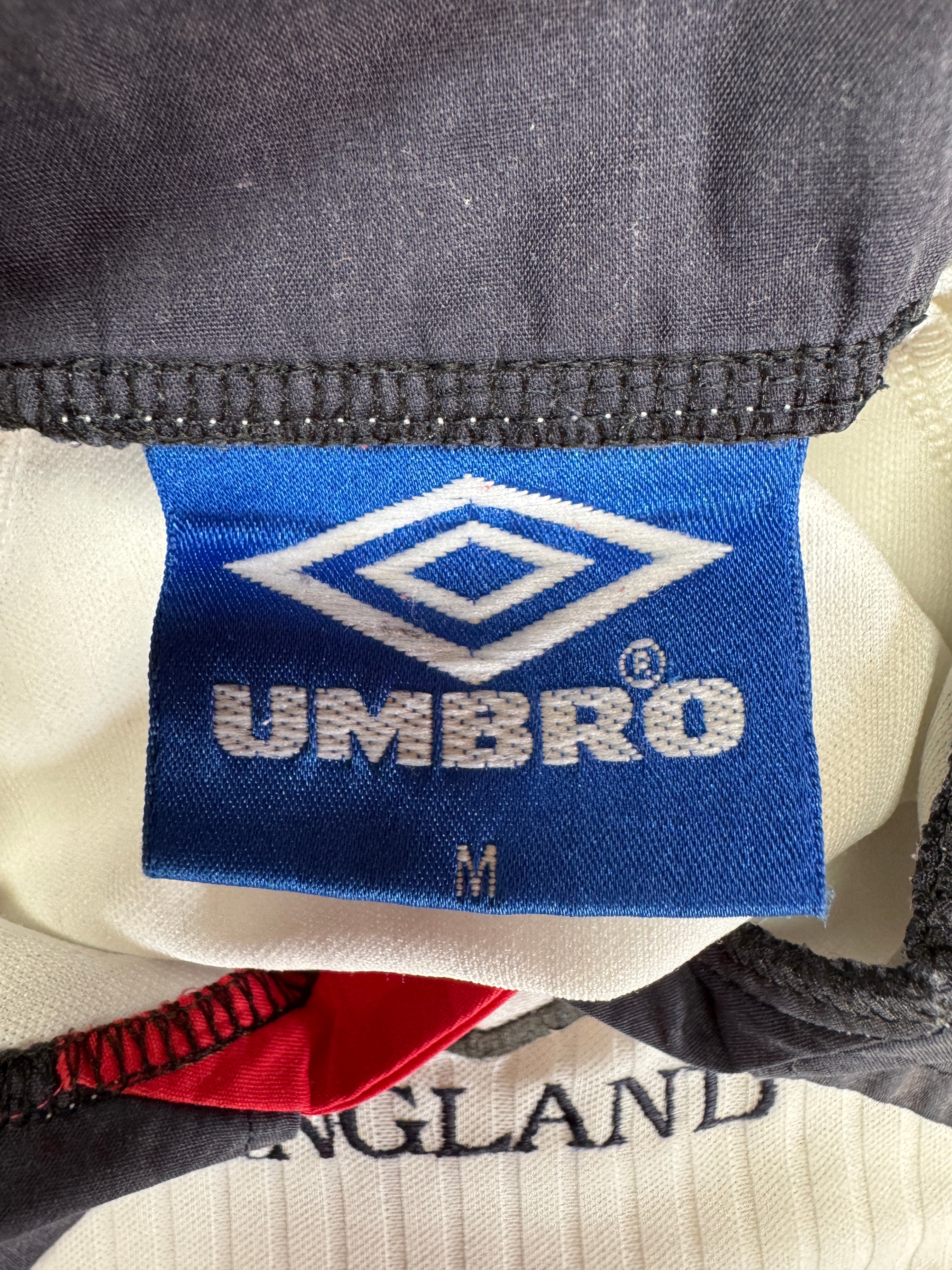 1997/99 Umbro Trikot England Weiß M - RareRags