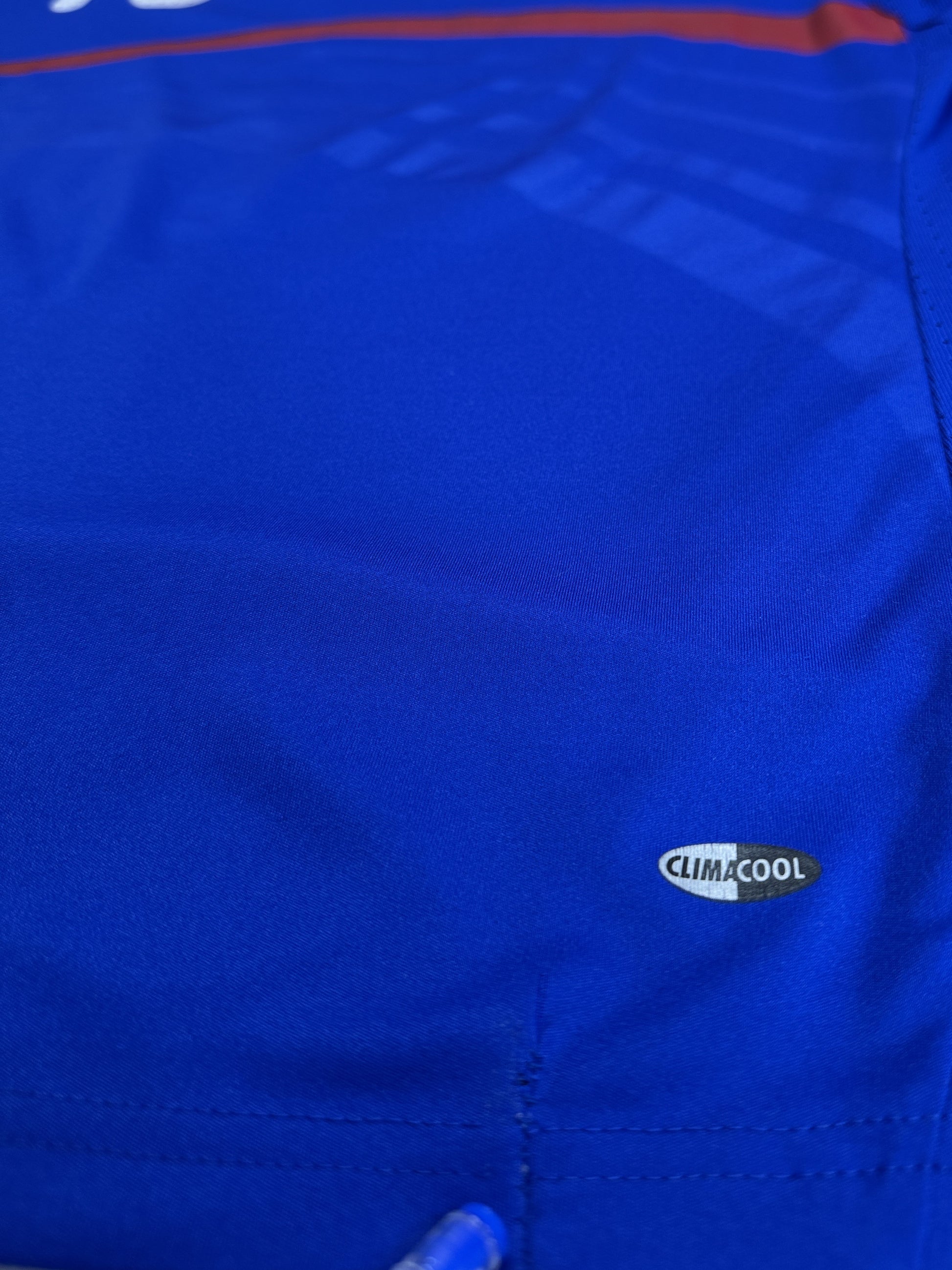 2007 Adidas Trikot Frankreich #10 Zidane Blau S - RareRags