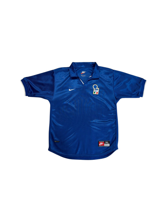 1997/98 Nike Trikot Italien Made In UK Blau Youth XL - RareRags