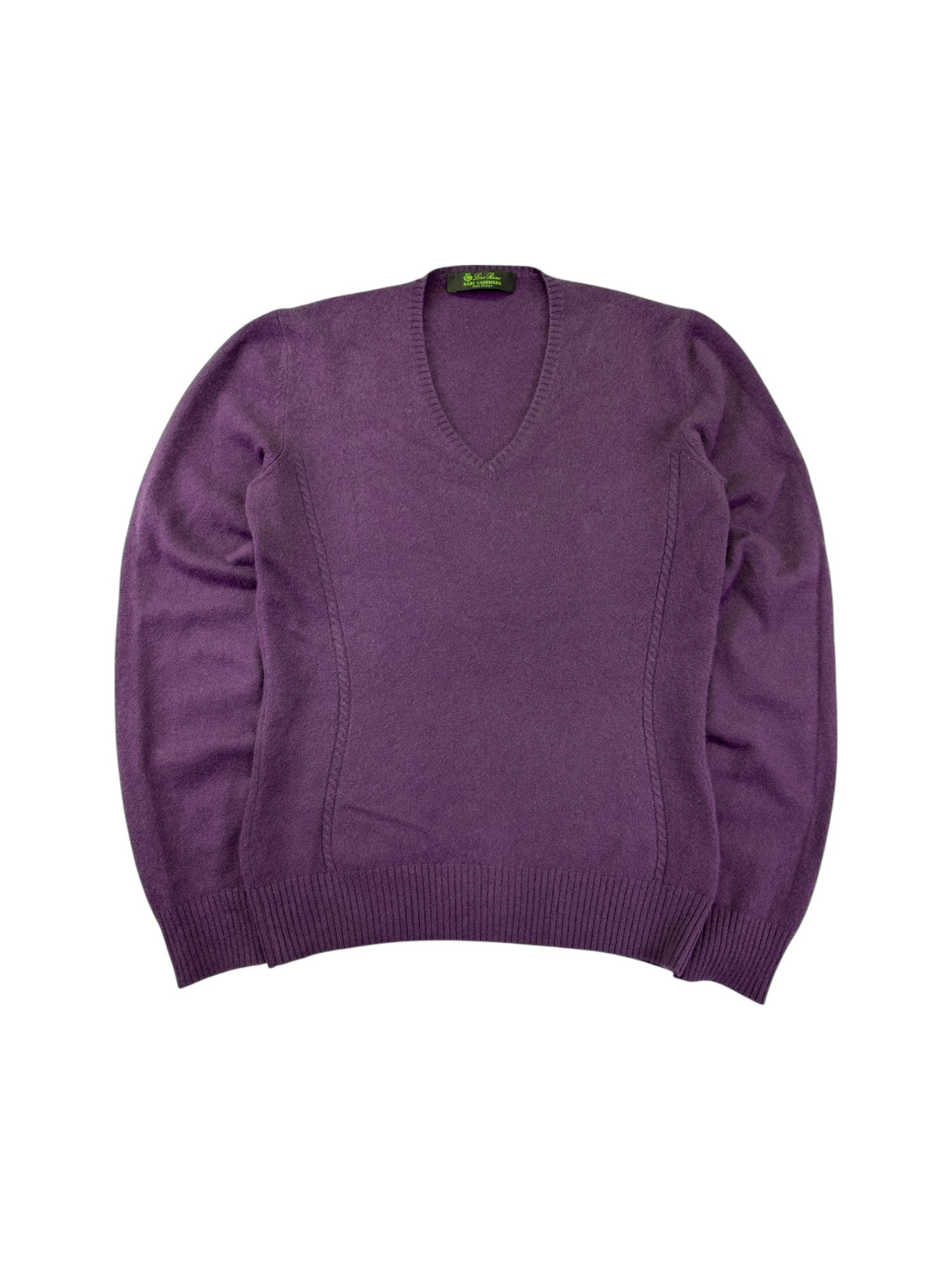 Loro Piana Pullover Damen Baby Cashmere Made In Italy Lila (IT 40) 34