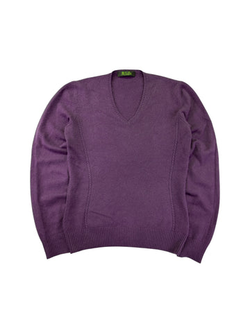 Loro Piana Stickpulli Damen Baby Cashmere Made In Italy Lila (IT 40) 34