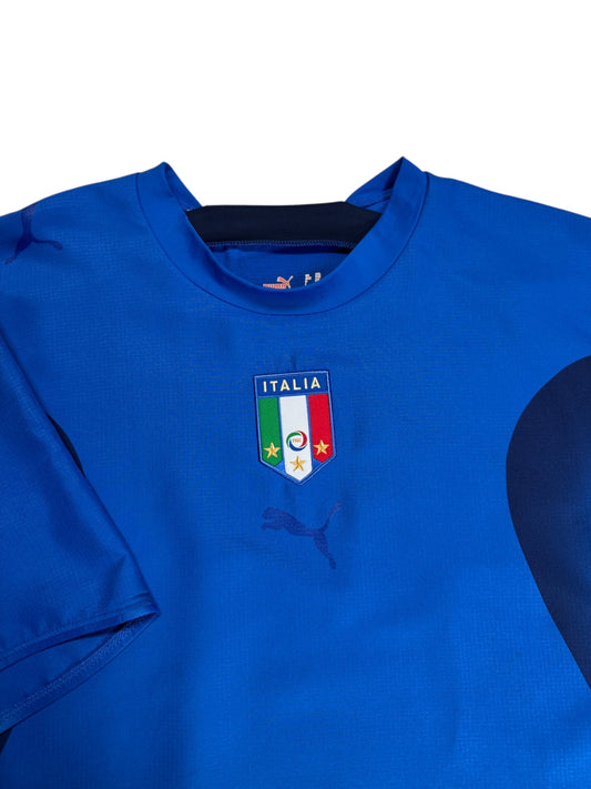 2006 Puma Trikot Italien Blau XXL - RareRags