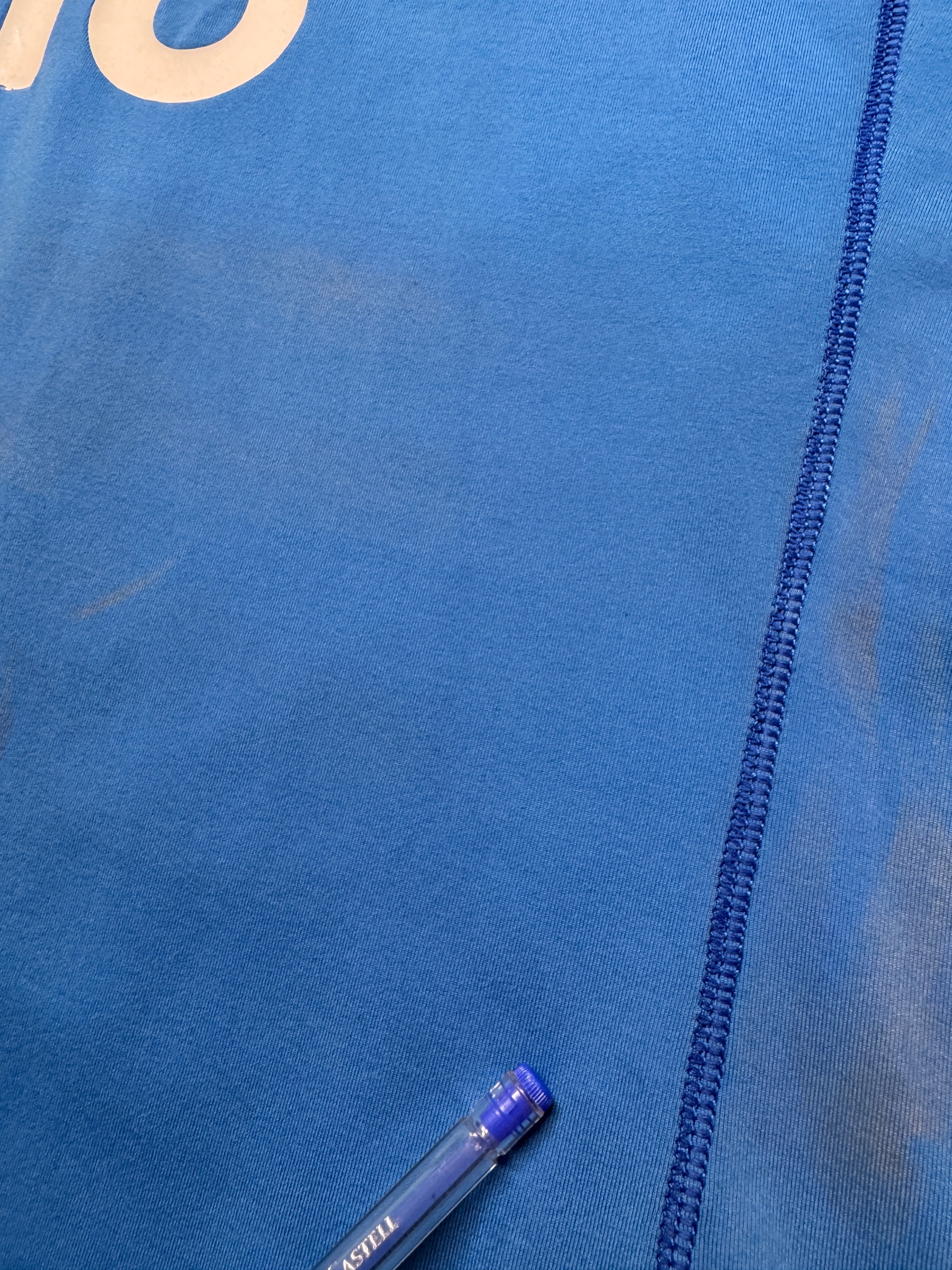 2000 Kappa Trikot Italien #18 Fiore Blau M - RareRags