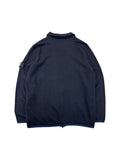 Stone Island Strickjacke 2016 Wolle Double Zip Dunkelblau XL-XXL
