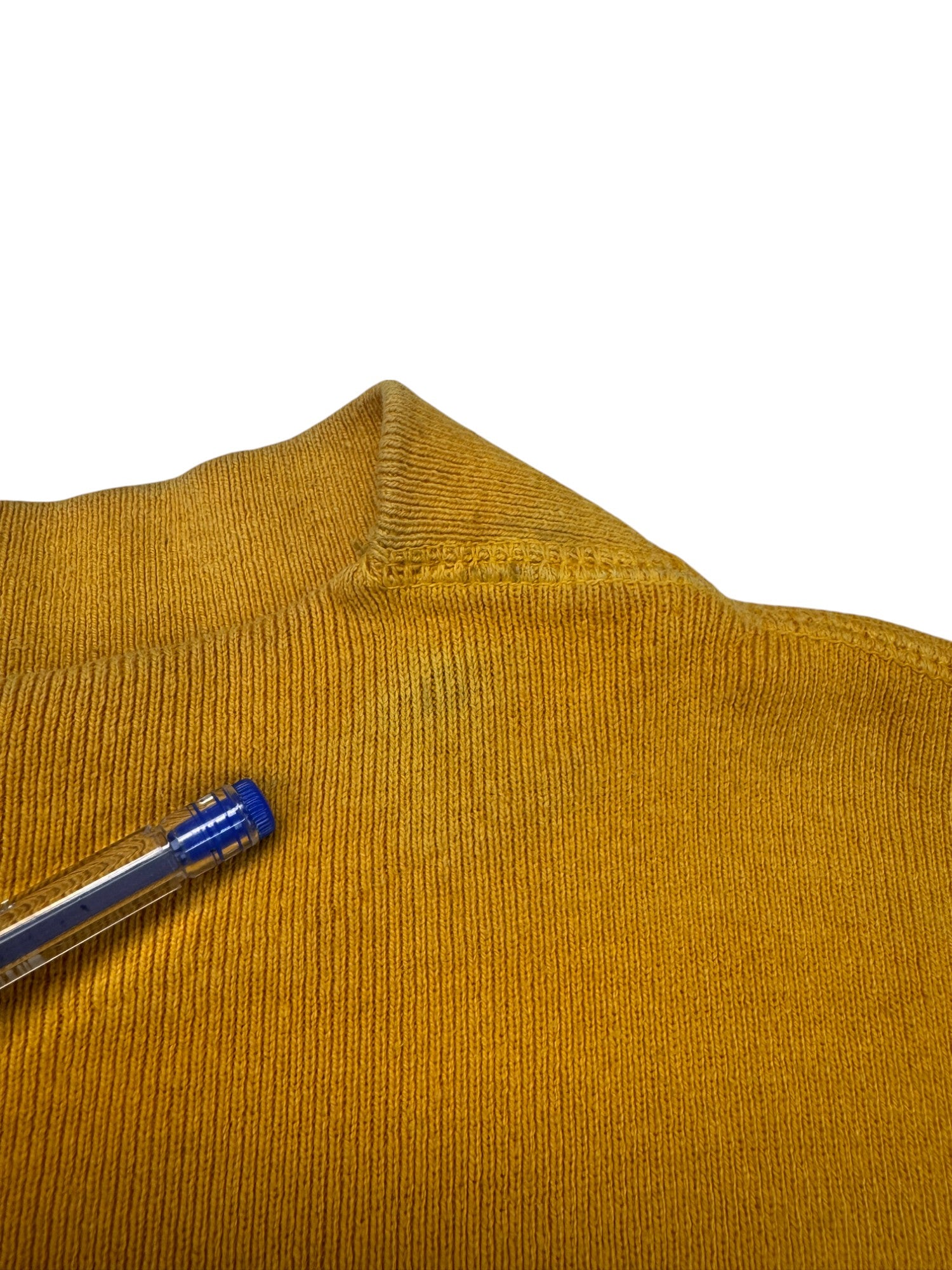 Rare! Vintage Stone Island Sweater – Piece No. 7144 – Marina Made in Italy Gelb XL-XXL