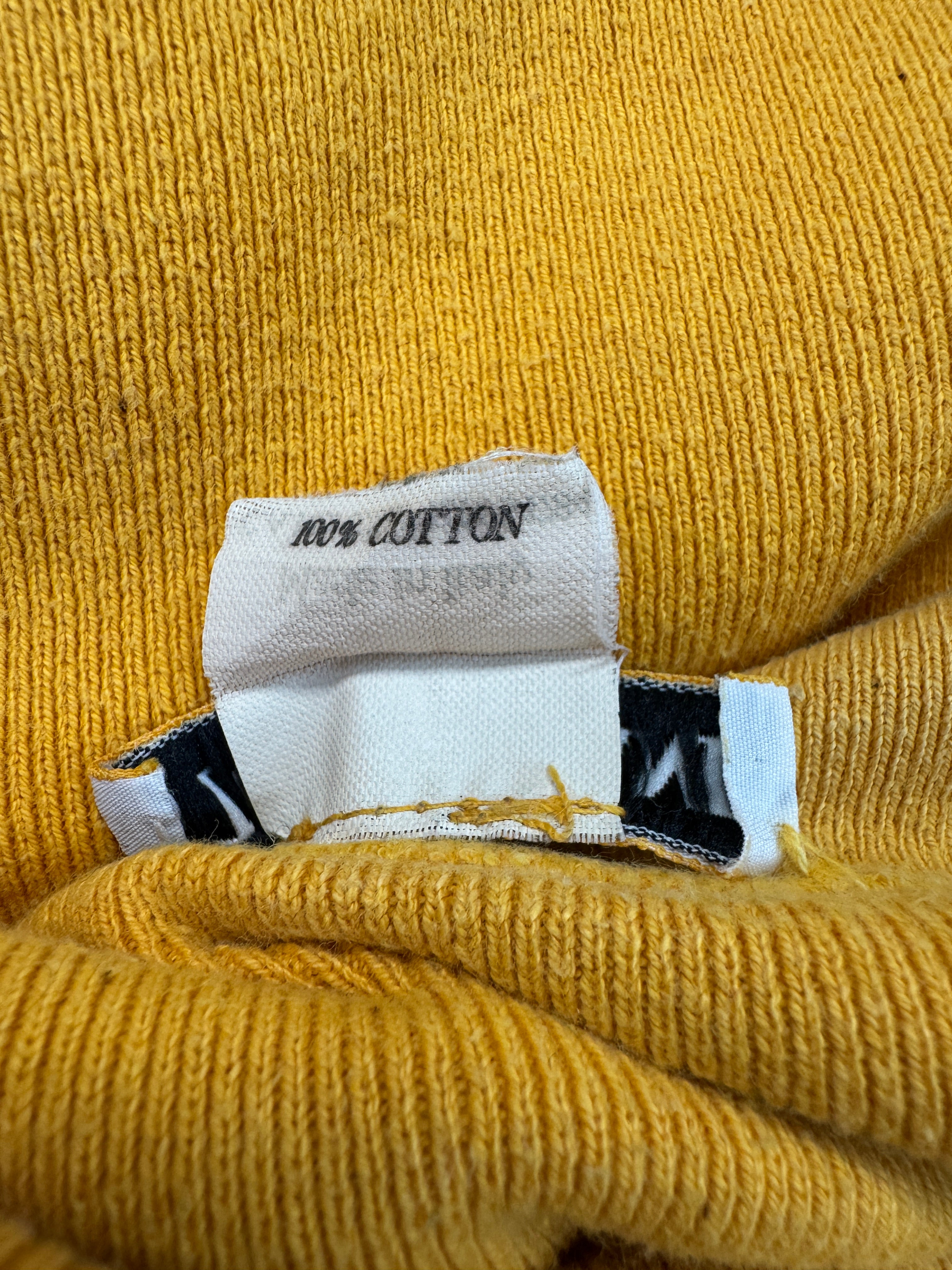 Rare! Vintage Stone Island Sweater – Piece No. 7144 – Marina Made in Italy Gelb XL-XXL