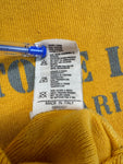 Rare! Vintage Stone Island Sweater – Piece No. 7144 – Marina Made in Italy Gelb XL-XXL