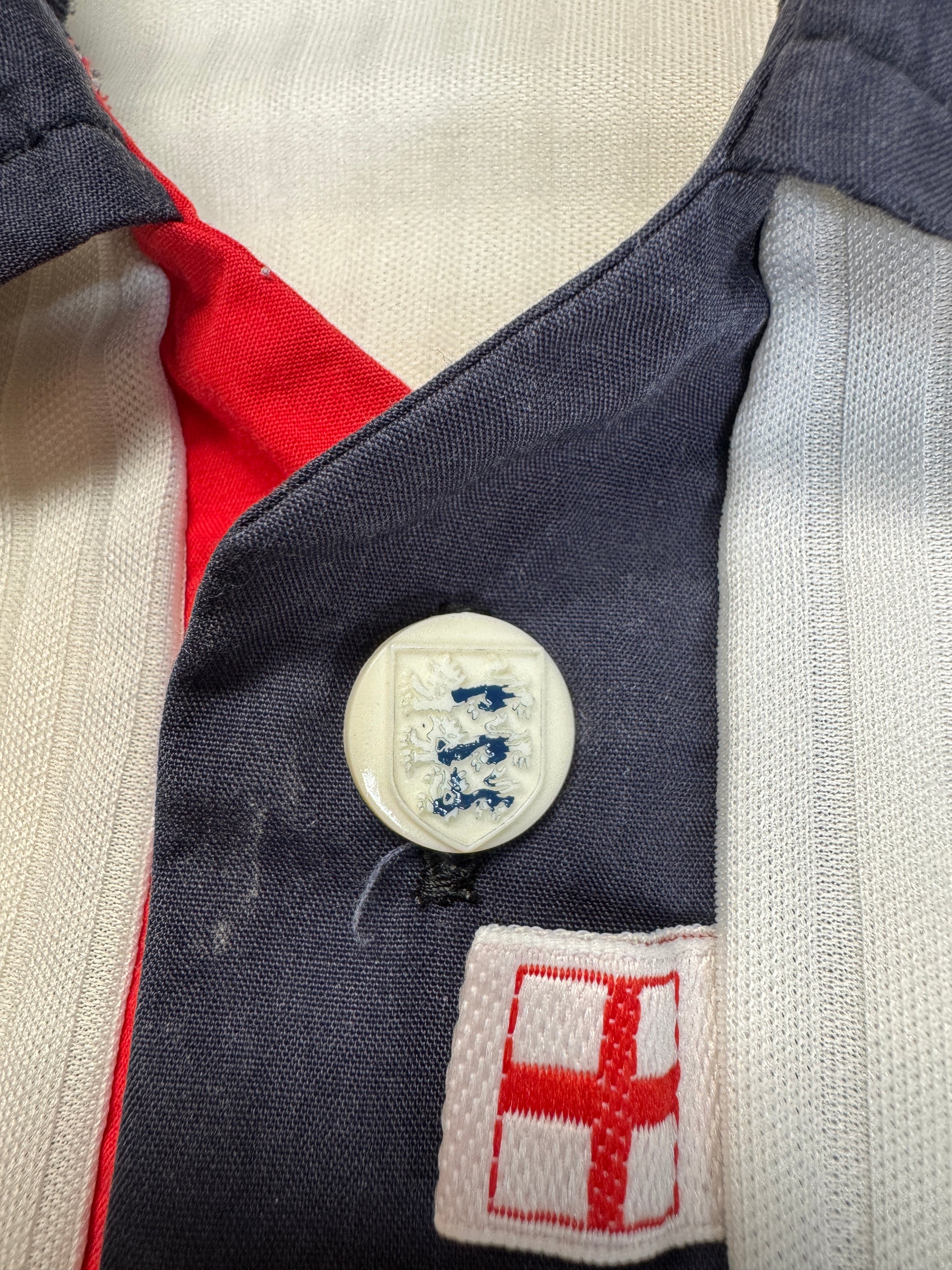 1997/98 Umbro Trikot England Weiß M - RareRags