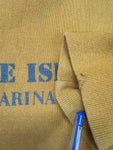 Rare! Vintage Stone Island Sweater – Piece No. 7144 – Marina Made in Italy Gelb XL-XXL