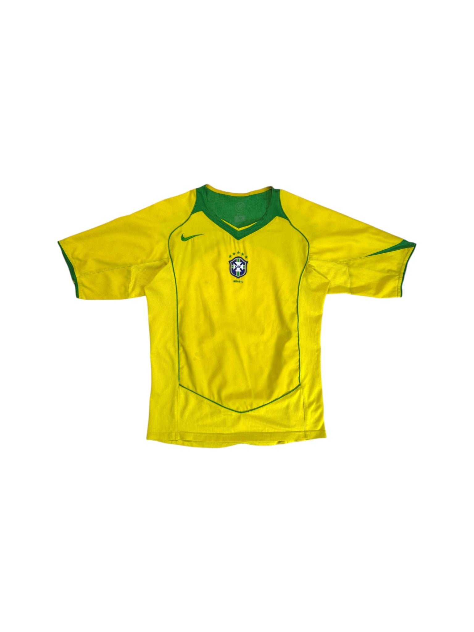 2006 Nike Trikot Brasilien Gelb S - RareRags
