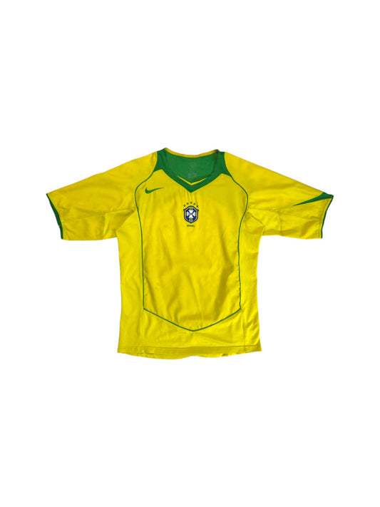 2006 Nike Trikot Brasilien Gelb S - RareRags