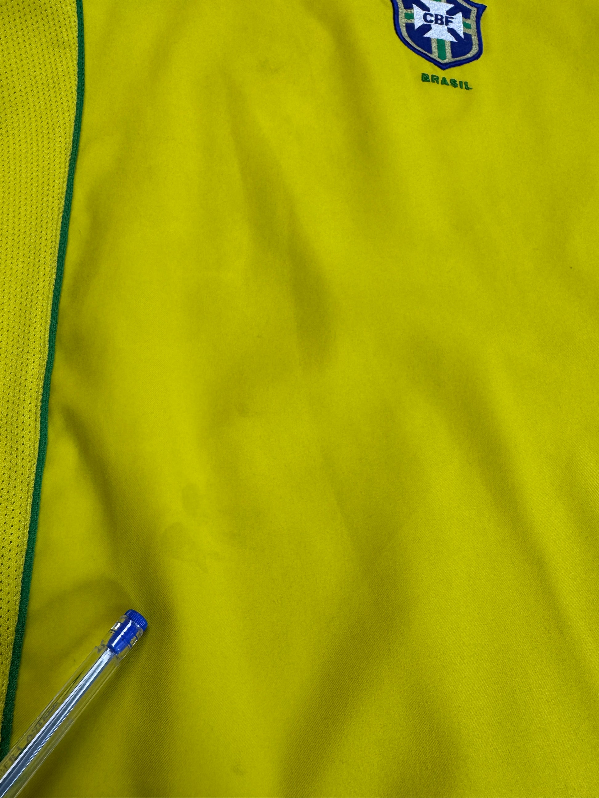 2006 Nike Trikot Brasilien Gelb S - RareRags