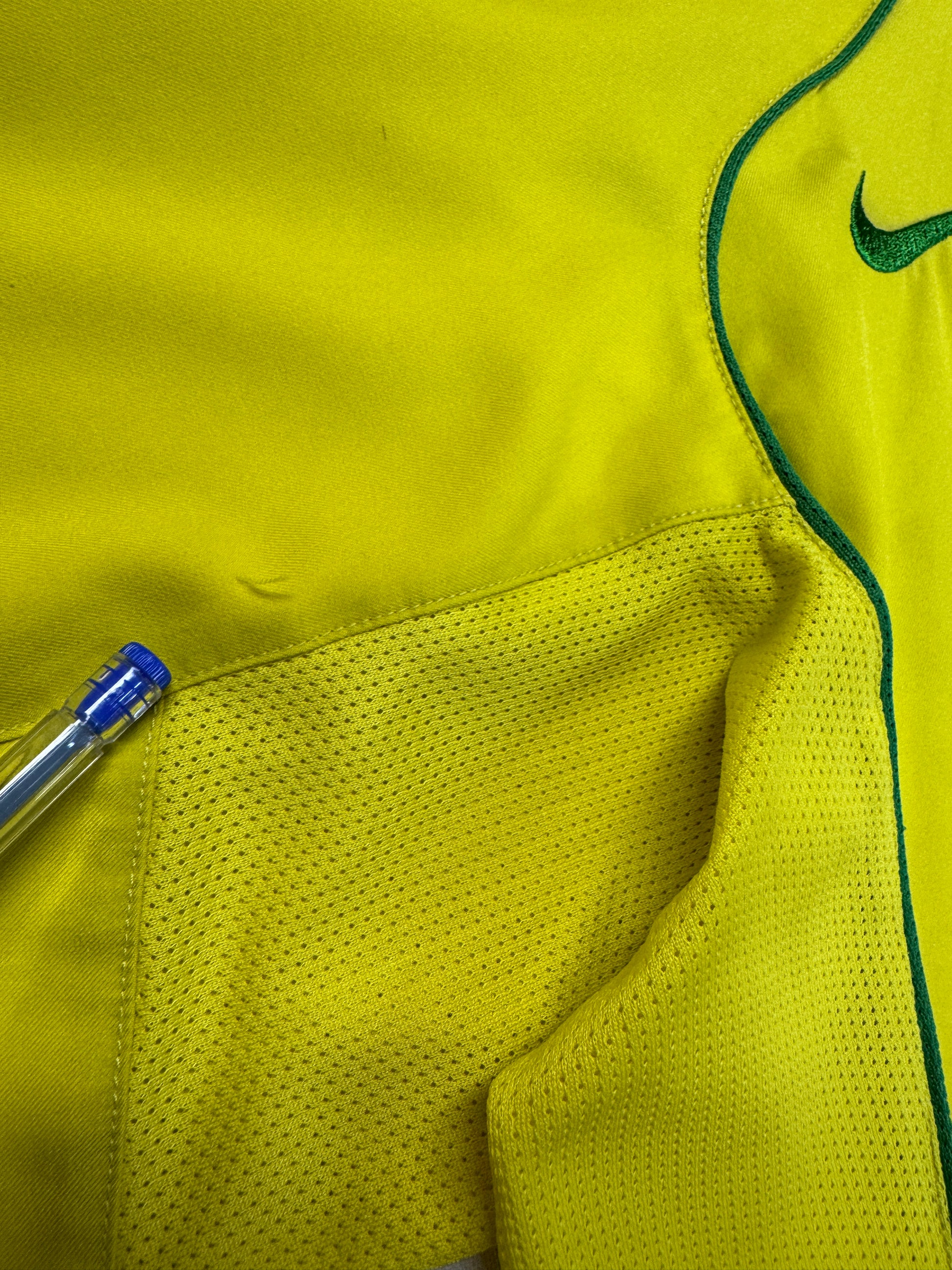 2006 Nike Trikot Brasilien Gelb S - RareRags