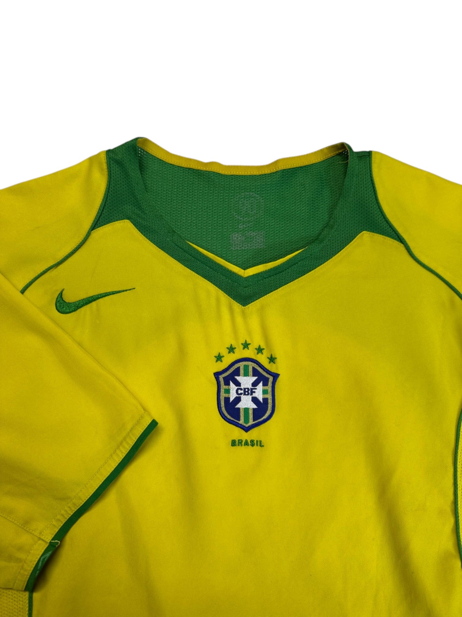 2006 Nike Trikot Brasilien Gelb S - RareRags