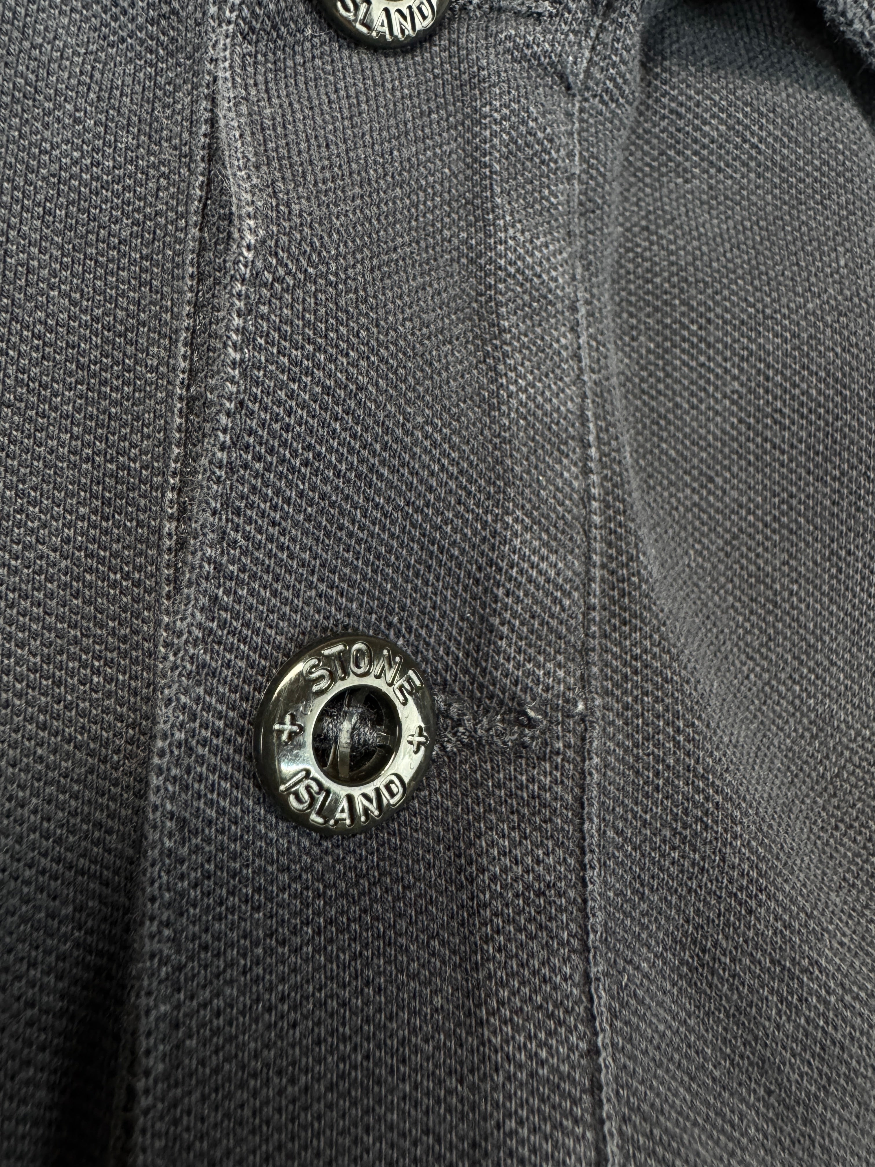 Stone Island Polo Shirt Basic Dunkelblau/Schwarz XL