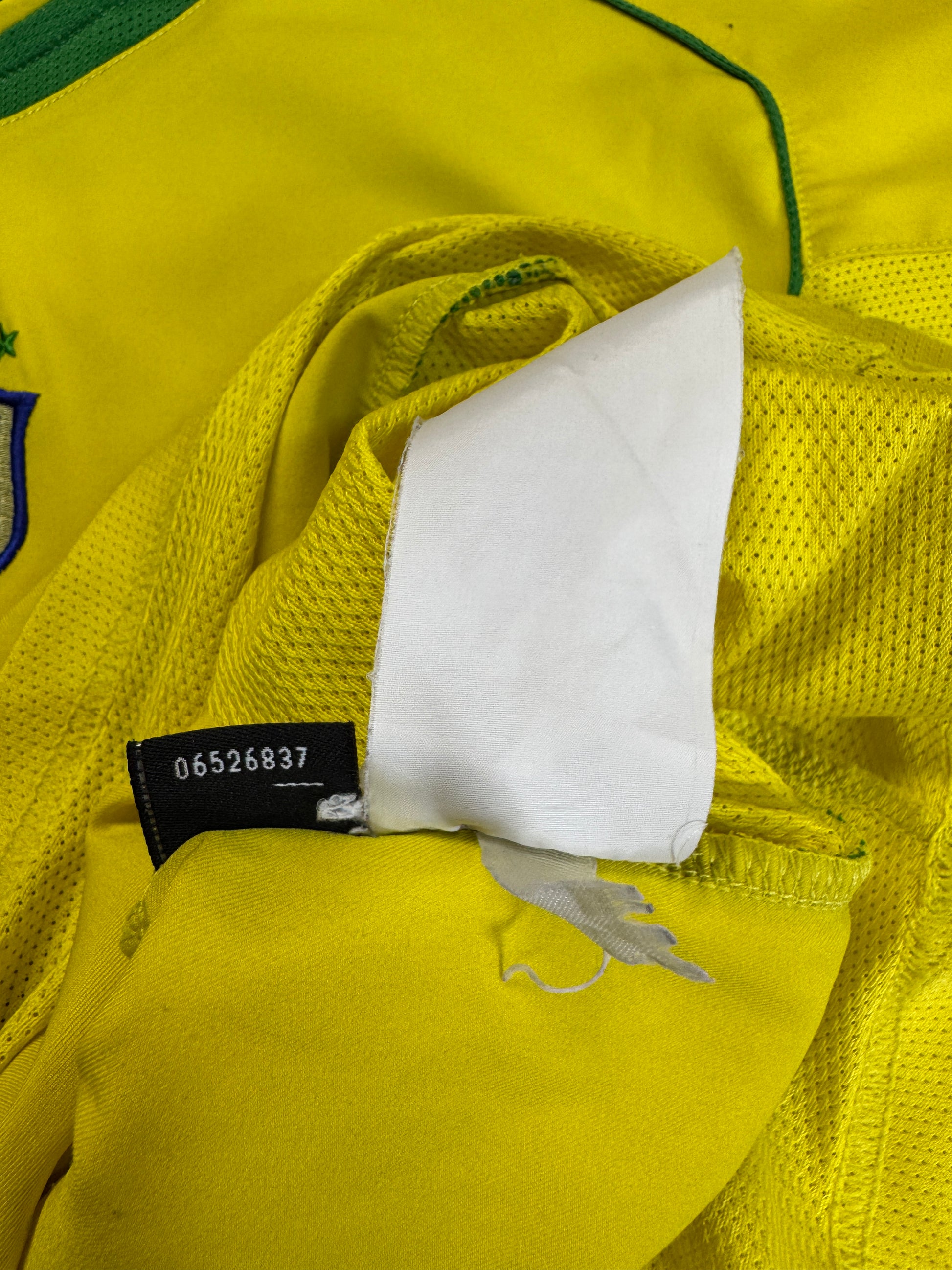 2006 Nike Trikot Brasilien Gelb S - RareRags
