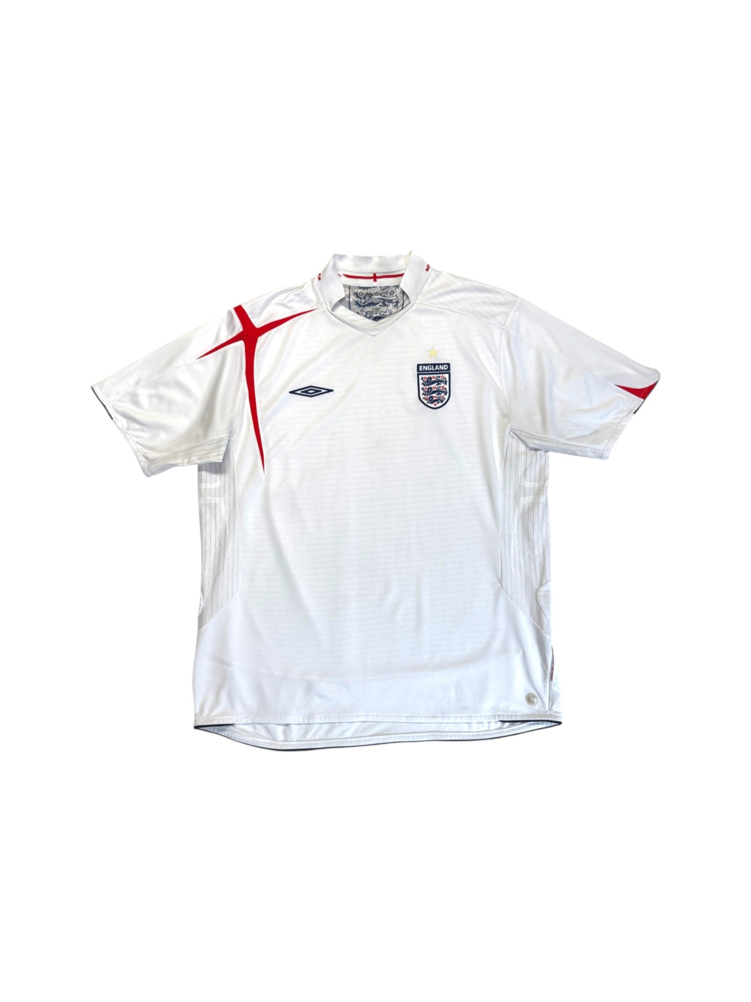 2005/06 Umbro Trikot England Weiß XXL - RareRags