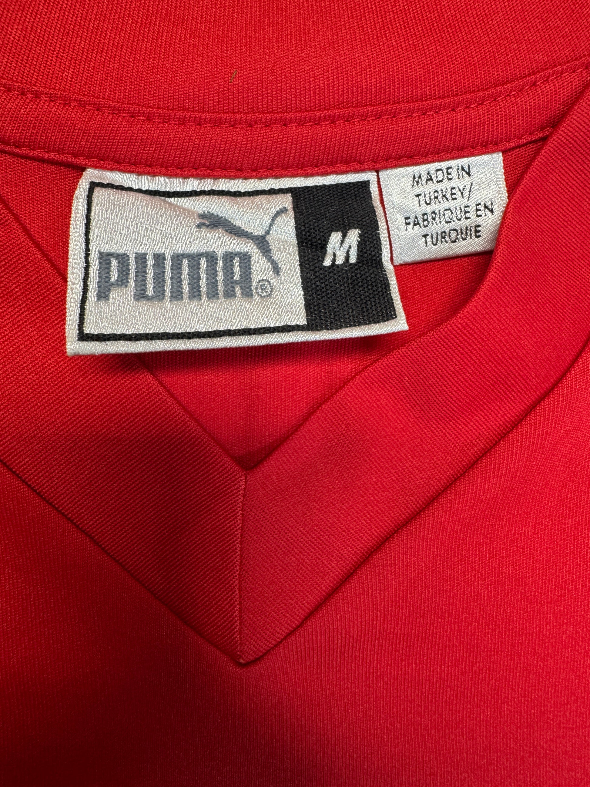 2004/06 Puma Trikot Tschechien #7 Smicer Rot M - RareRags