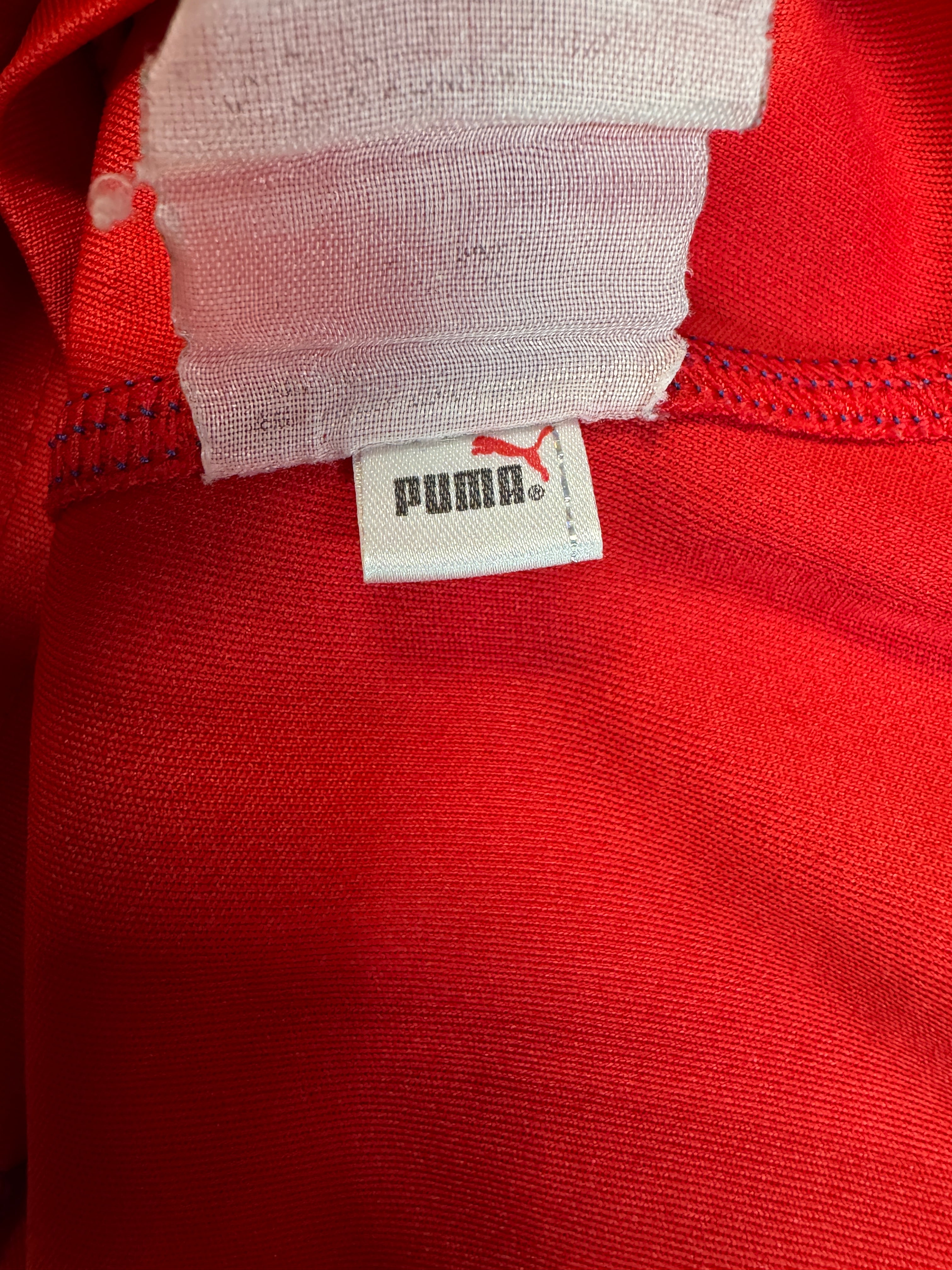 2004/06 Puma Trikot Tschechien #7 Smicer Rot M - RareRags