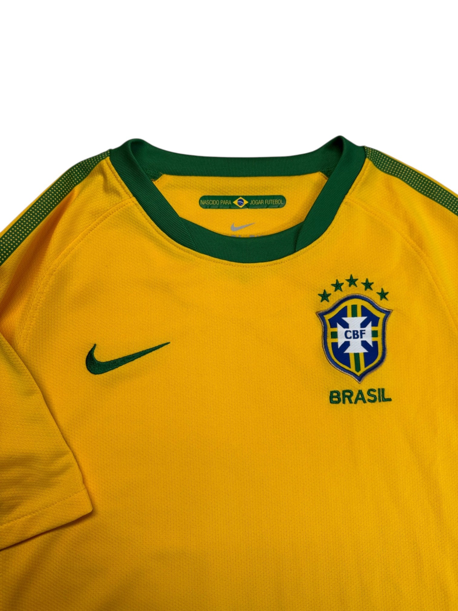 2010/11 Nike Trikot Brasilien Gelb L - RareRags