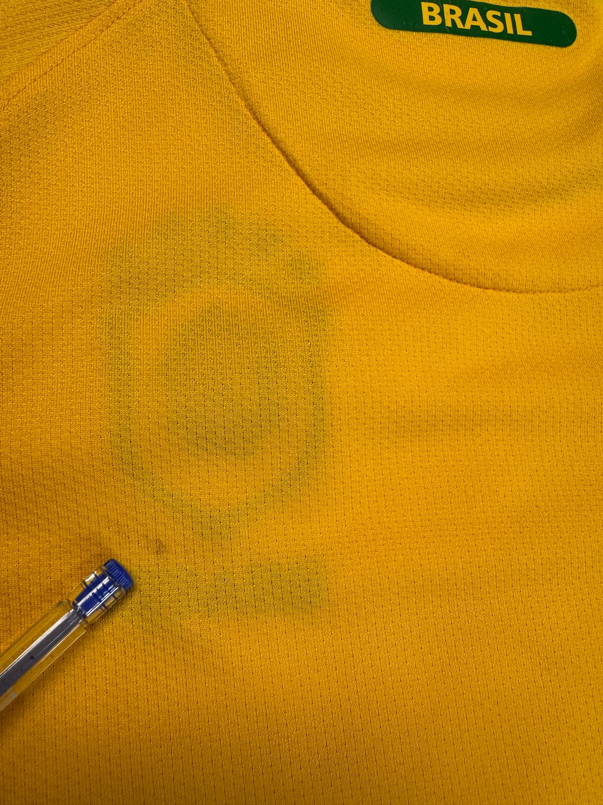 2010/11 Nike Trikot Brasilien Gelb L - RareRags