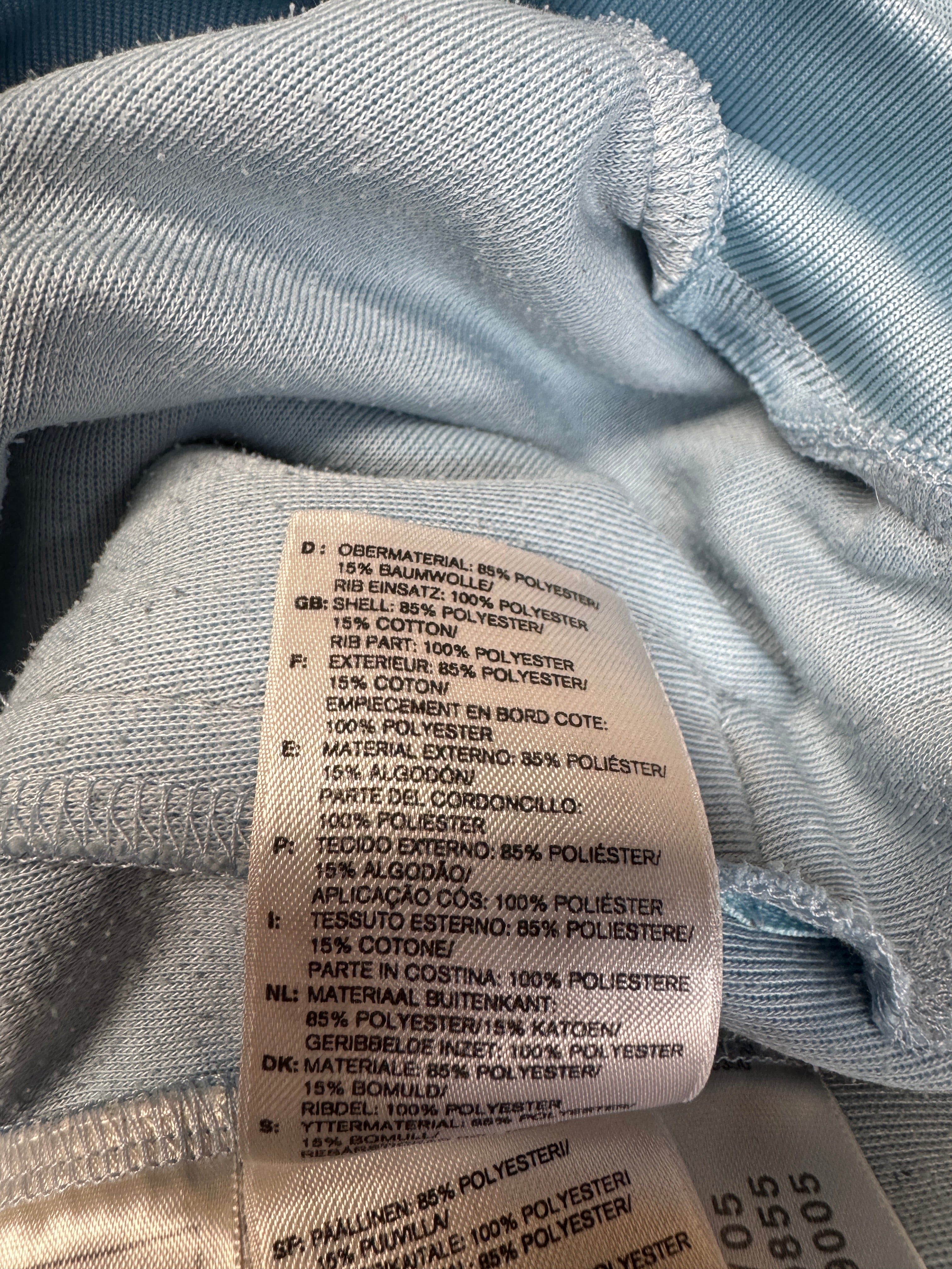 2005 Adidas Sportjacke Retro Argentina Hellblau M - RareRags