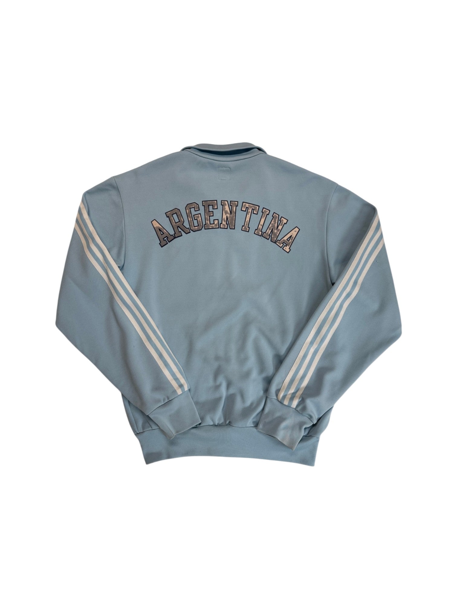 2005 Adidas Sportjacke Retro Argentina Hellblau M - RareRags