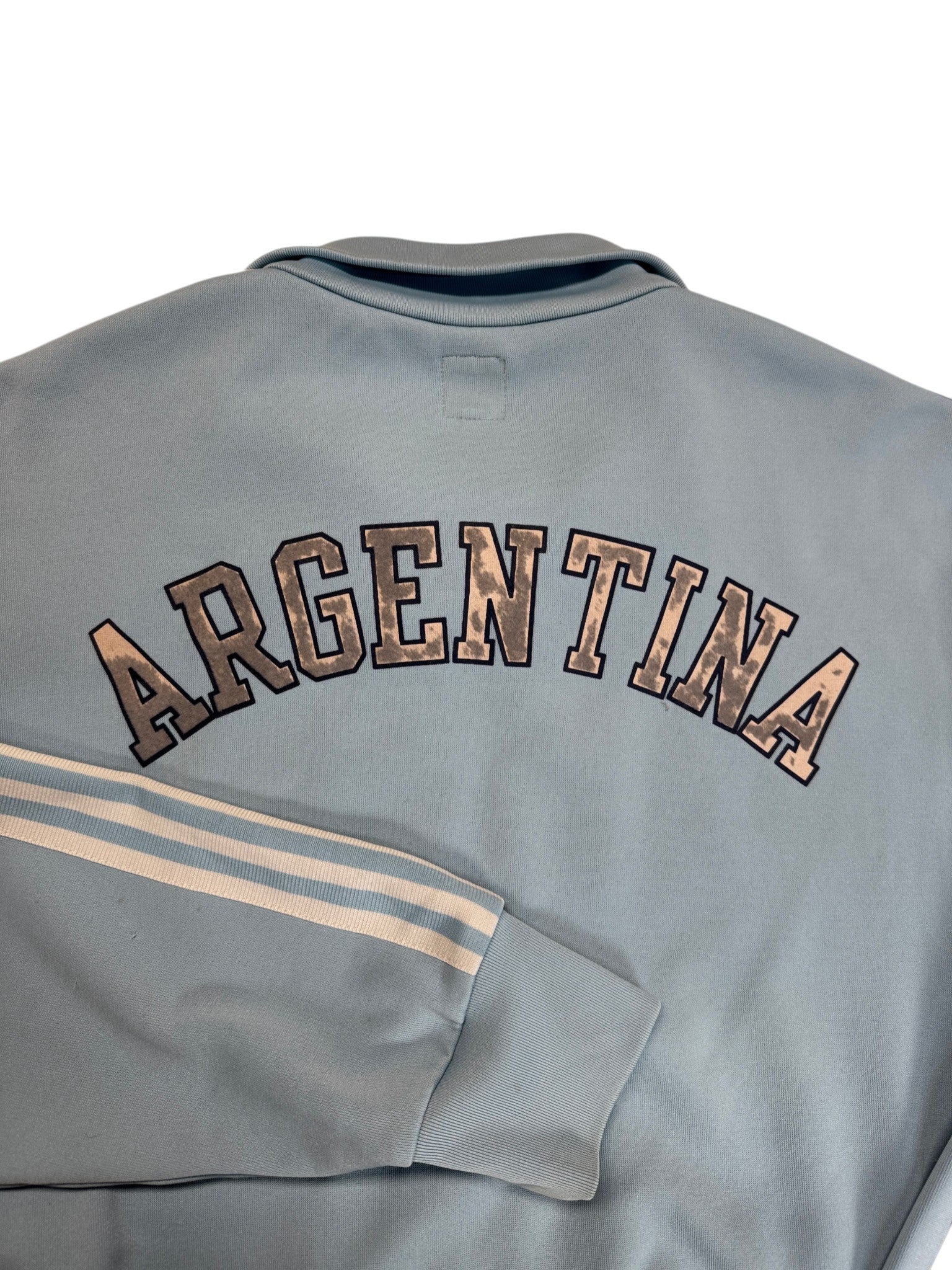 2005 Adidas Sportjacke Retro Argentina Hellblau M - RareRags