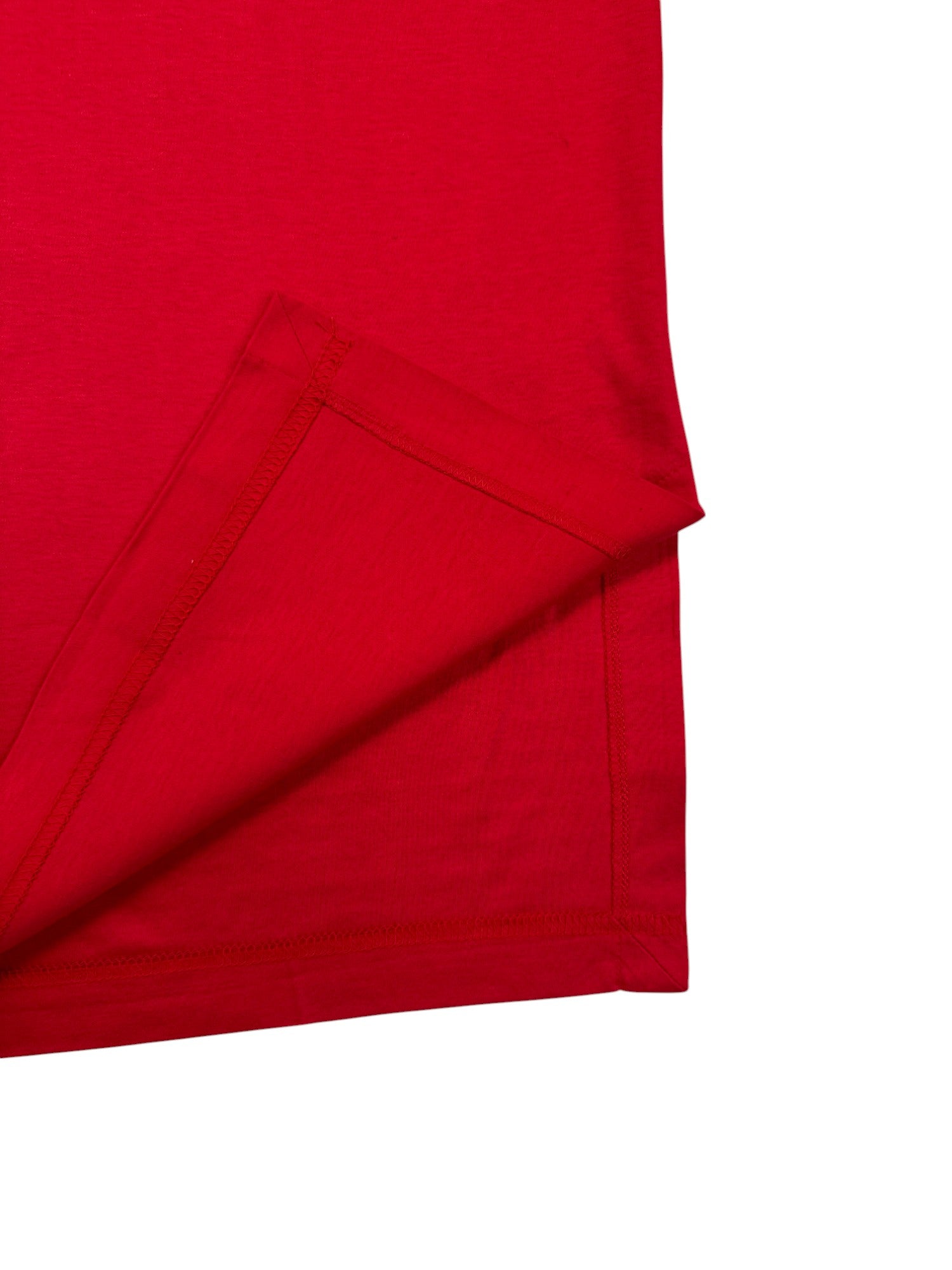 Vintage Dinovaliano Shirt 90s Spellout Made In Slovenia Rot L-XL