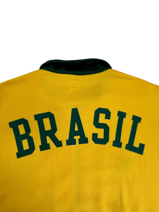2006 Adidas Sportjacke Retro Brasil Gelb XL - RareRags