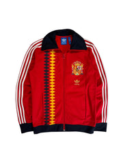 2013 Adidas Sportjacke Retro Spain Rot M - RareRags