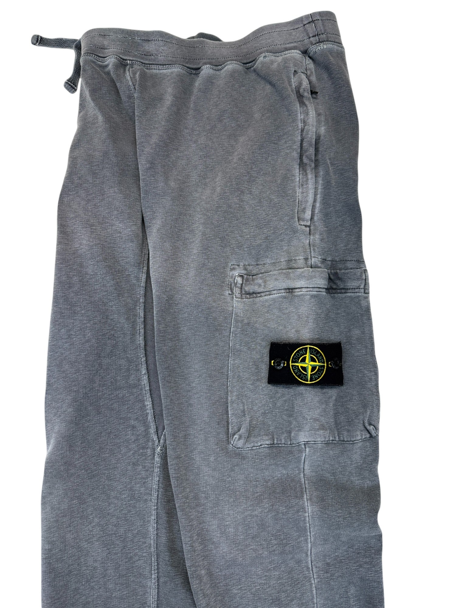 Stone Island Jogginghose Used Look Grau L - RareRags