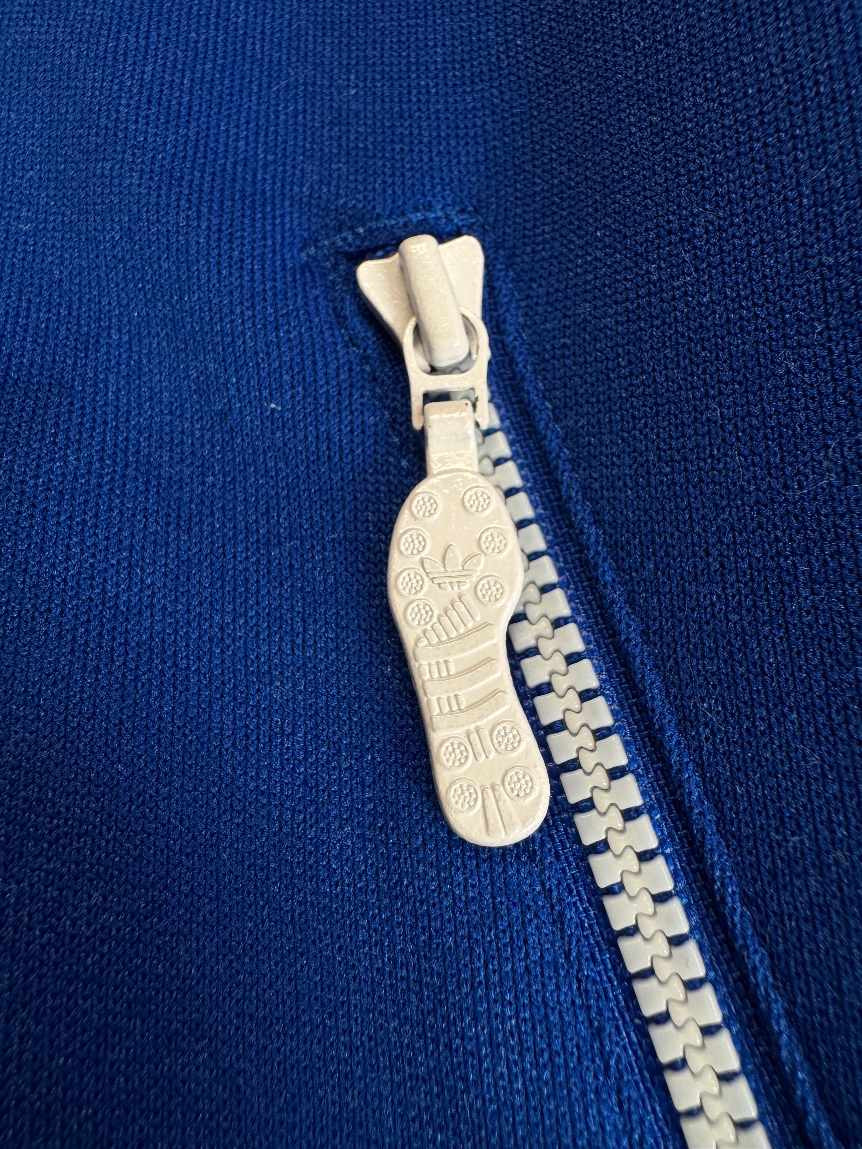 2009 Adidas Sportjacke Retro "Italia 82" Blau Weiß S - RareRags