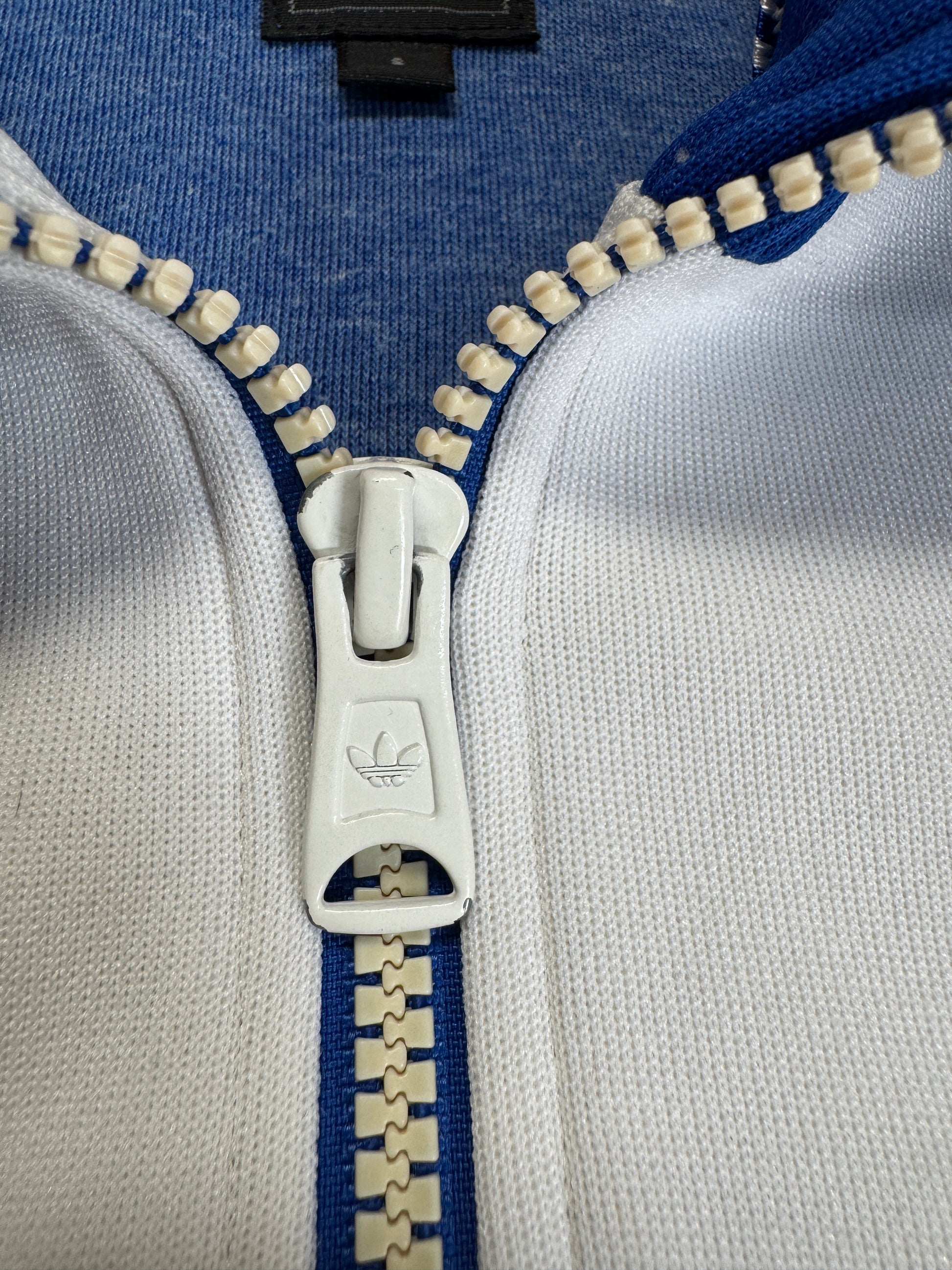 2009 Adidas Sportjacke Retro "Italia 82" Blau Weiß S - RareRags
