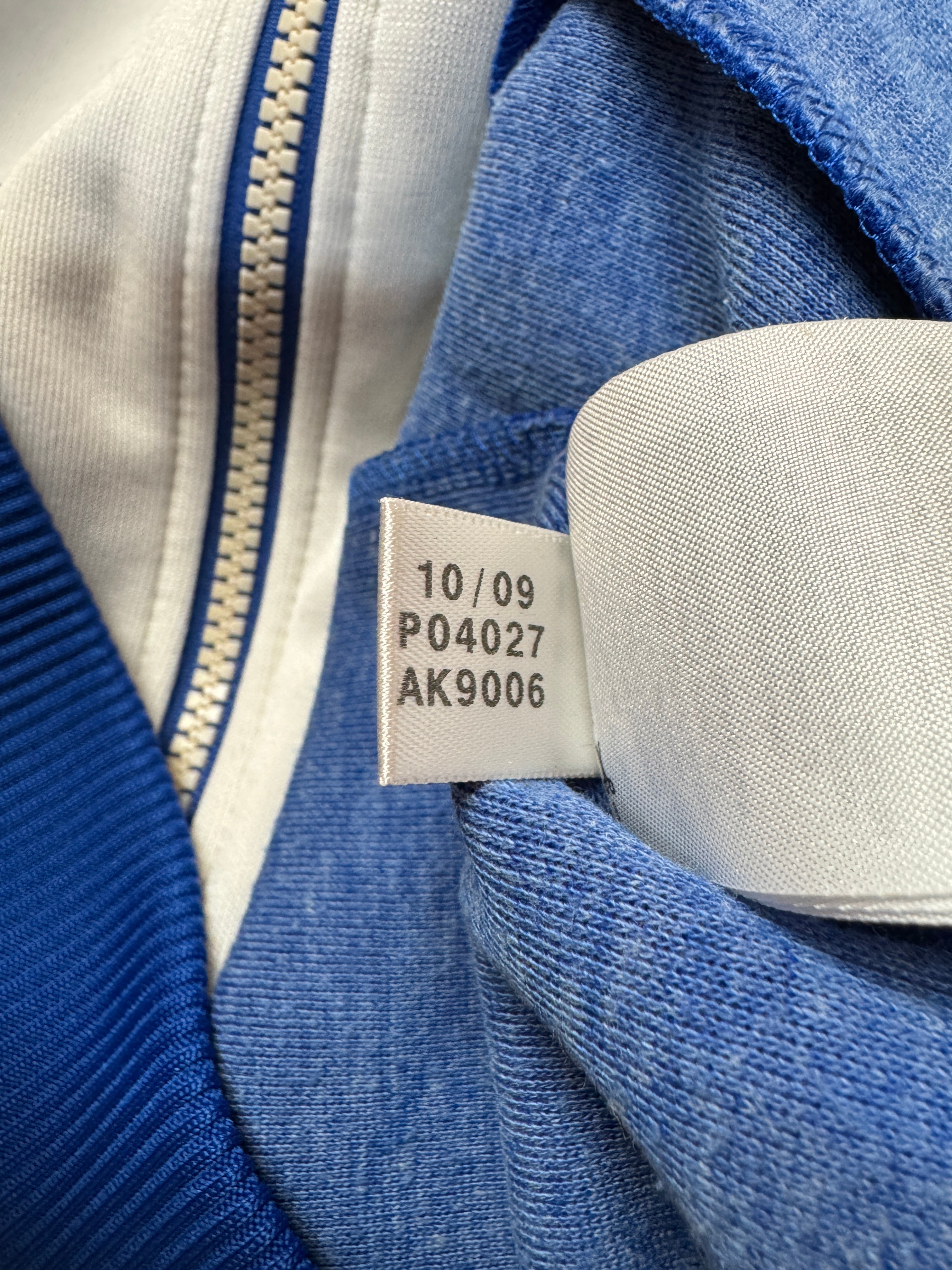 2009 Adidas Sportjacke Retro "Italia 82" Blau Weiß S - RareRags