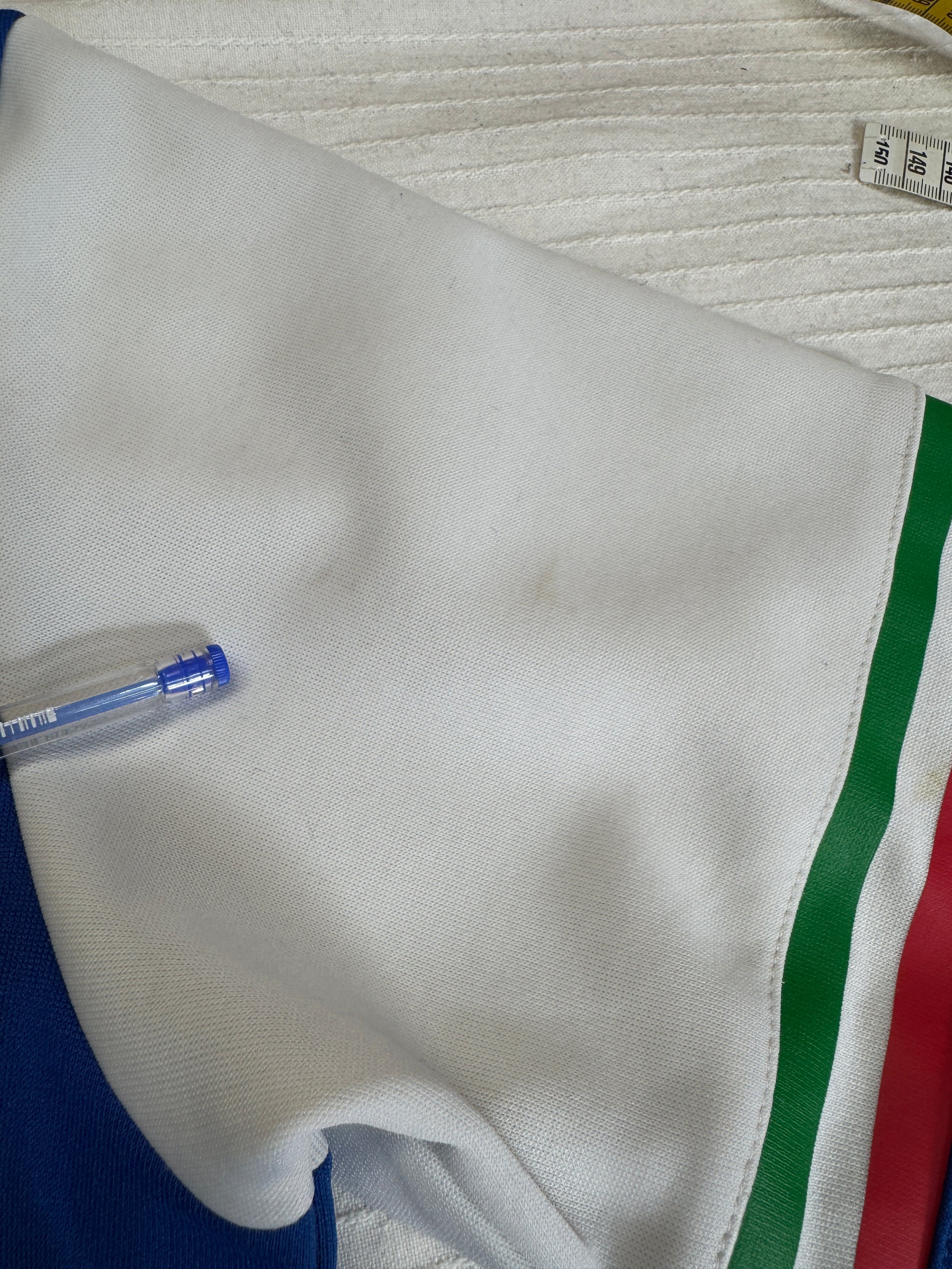 2009 Adidas Sportjacke Retro "Italia 82" Blau Weiß S - RareRags