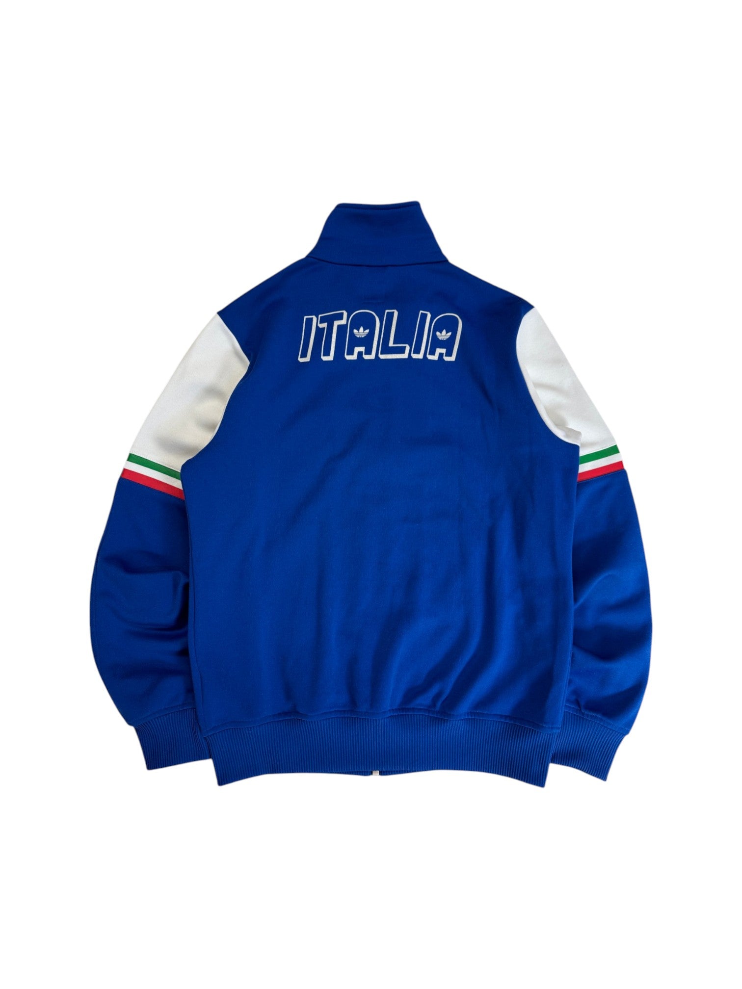 2009 Adidas Sportjacke Retro "Italia 82" Blau Weiß S - RareRags