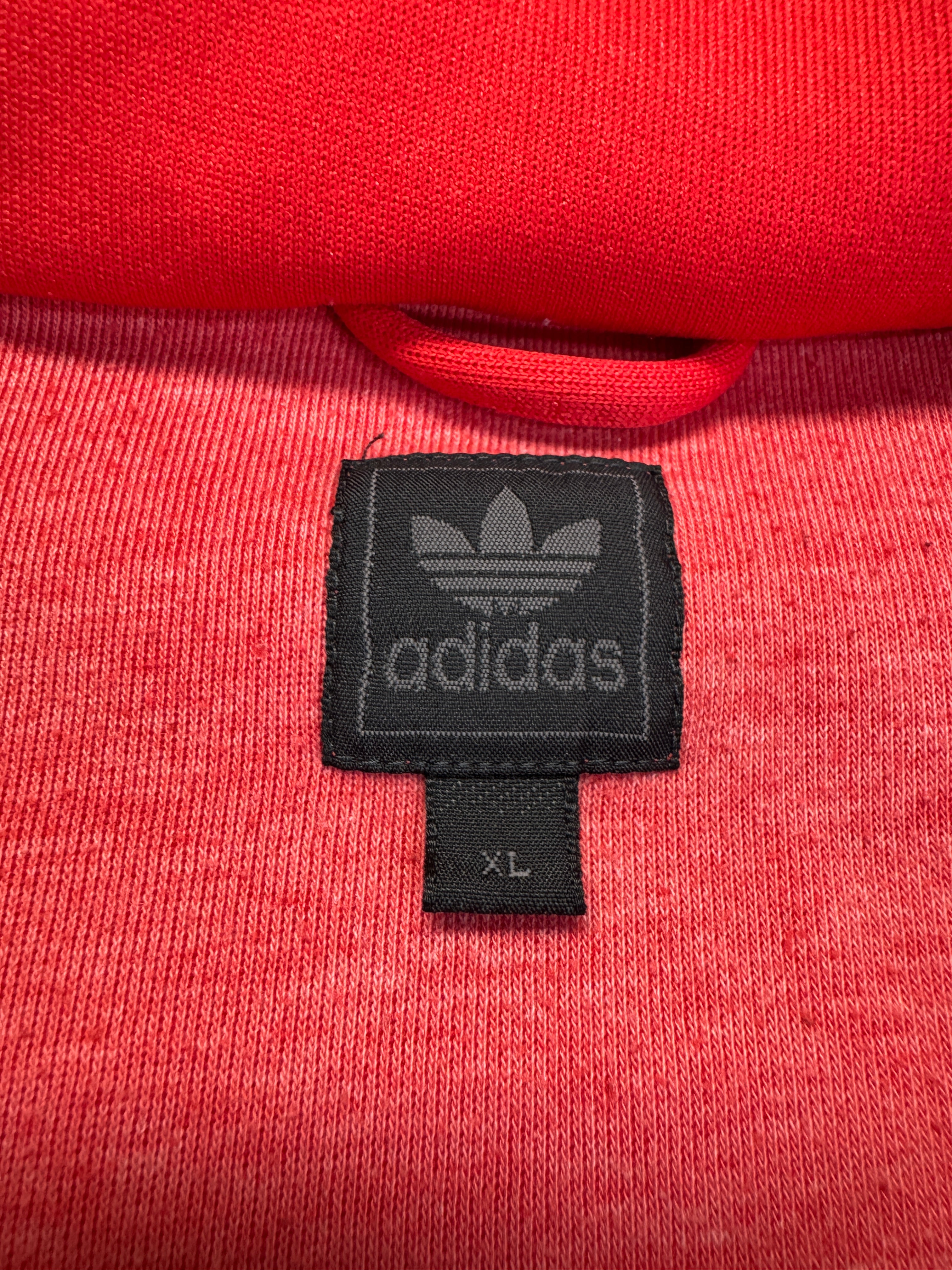 2004 Adidas Sportjacke Retro England #6 Rot XL - RareRags