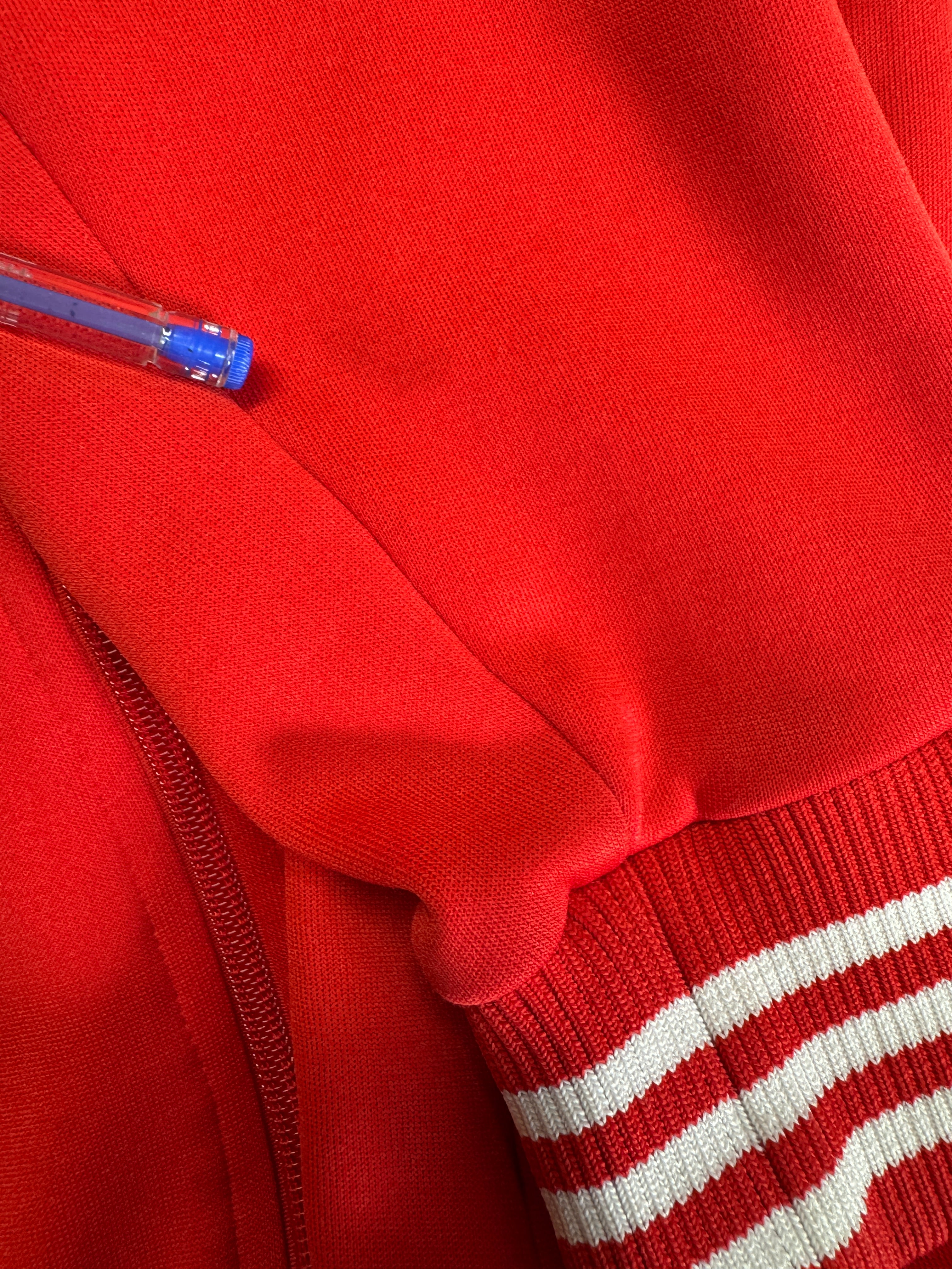 2004 Adidas Sportjacke Retro England #6 Rot XL - RareRags
