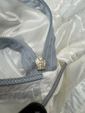 Vintage Versace Jeans Couture Tech Windbreaker 90s Nylon Ultrathin Lampo Zip Made in Italy Transparent M