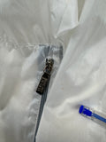 Vintage Versace Jeans Couture Tech Windbreaker 90s Nylon Ultrathin Lampo Zip Made in Italy Transparent M