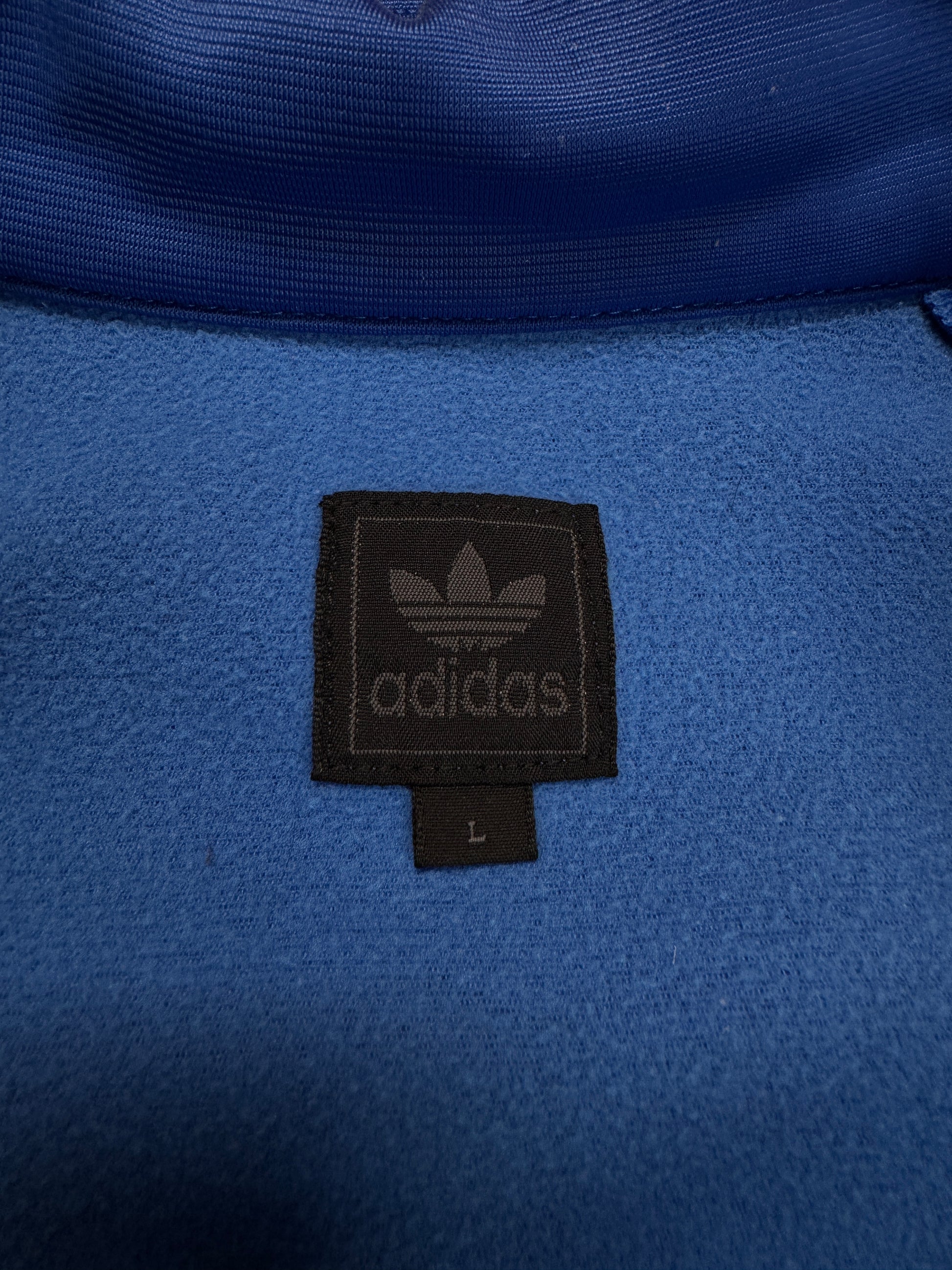 2004 Adidas Sportjacke Retro Brasil Blau Orange L - RareRags