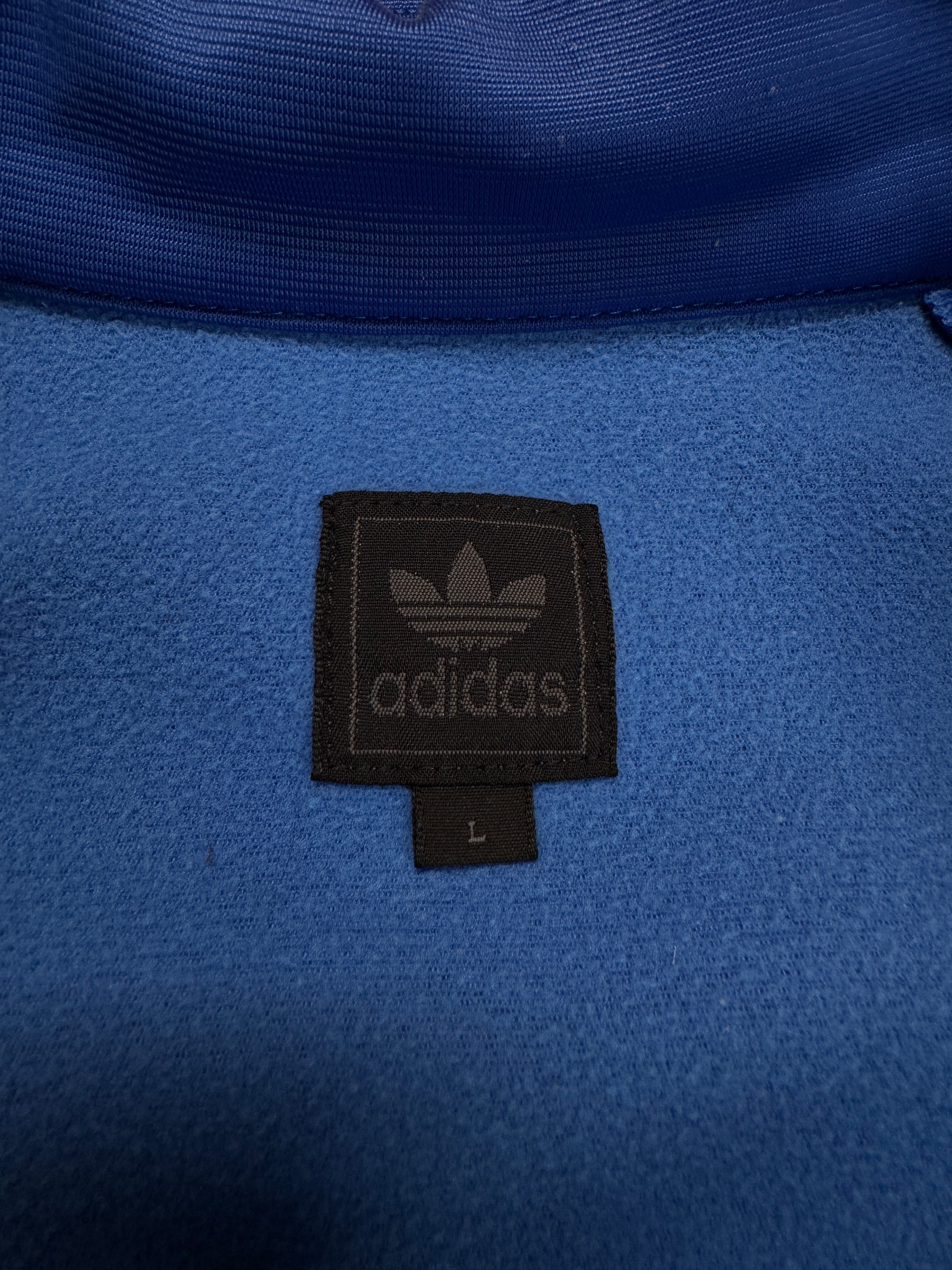 2004 Adidas Sportjacke Retro Brasil Blau Orange L - RareRags