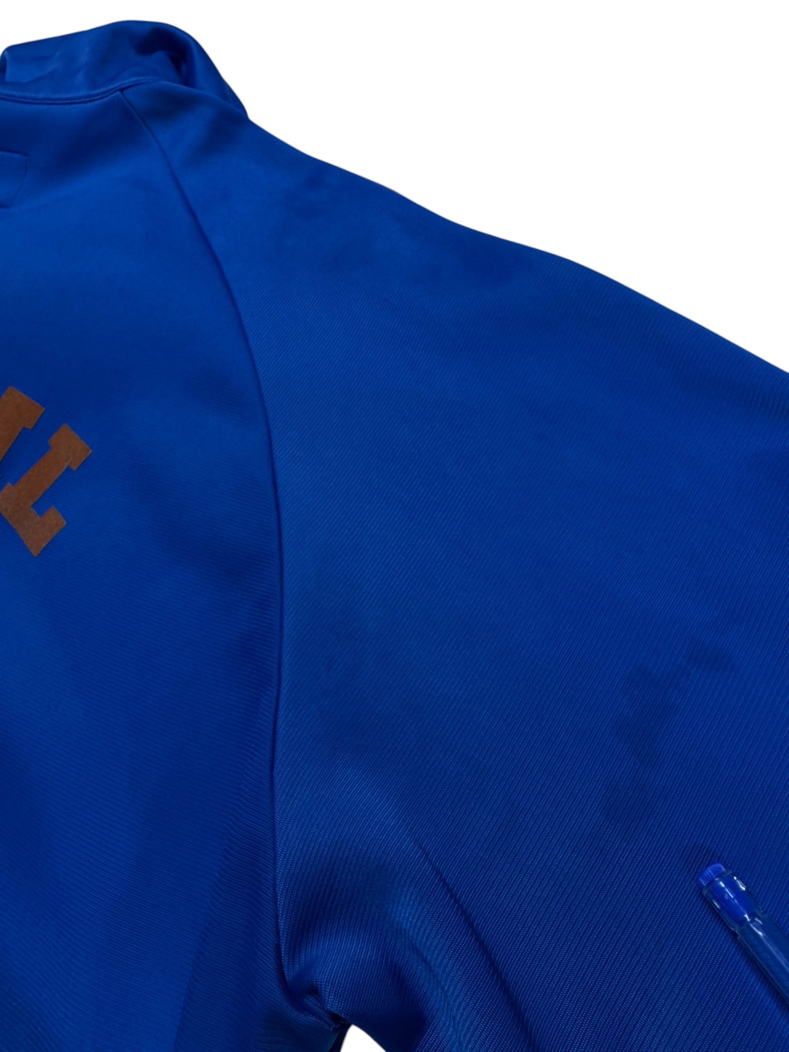2004 Adidas Sportjacke Retro Brasil Blau Orange L - RareRags