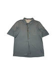 Prada Sport Tech Polo Shirt Mit Ärmelriegel Made in Italy Grau M