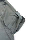 Prada Sport Tech Polo Shirt Mit Ärmelriegel Made in Italy Grau M