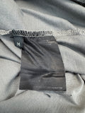 Prada Sport Tech Polo Shirt Mit Ärmelriegel Made in Italy Grau M